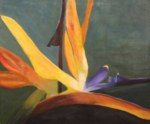 Karibik Flair - Acryl auf Leinwandstruktur-Platte - 50 x 60 cm